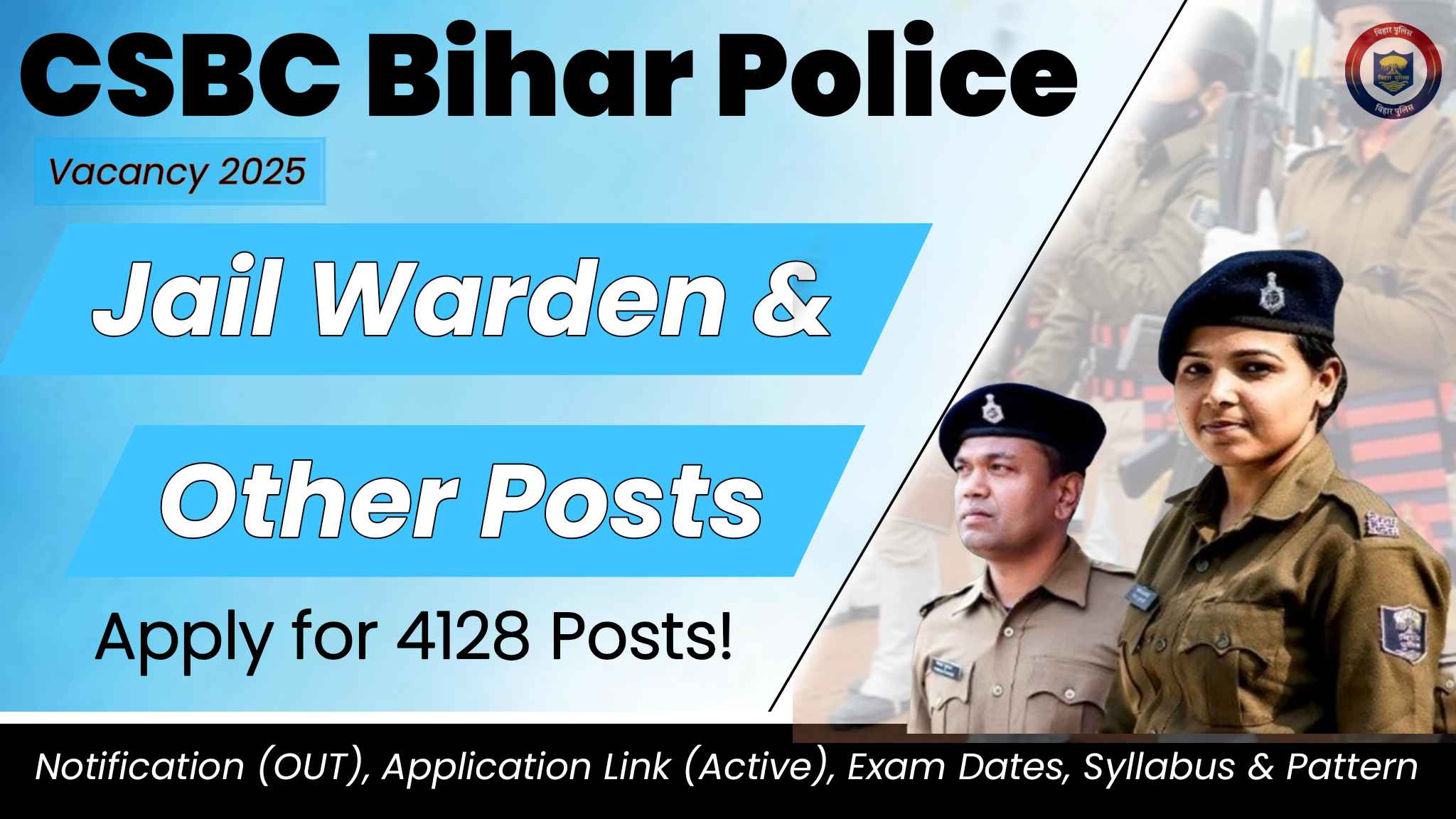 CSBC Bihar Police Recruitment 2025