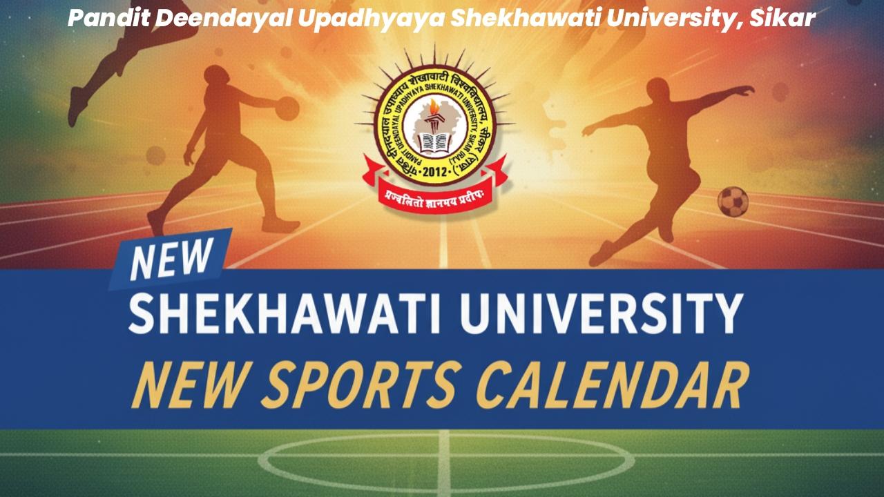 Shekhawati University Sports Calendar 2025