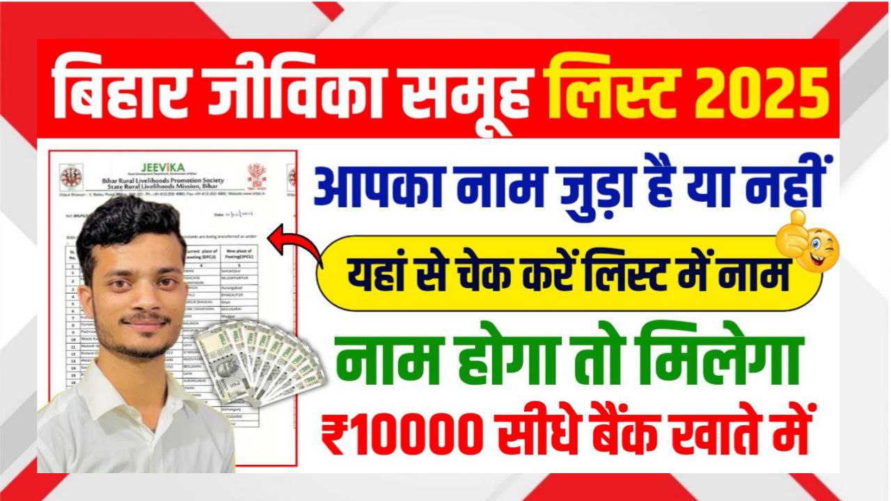 Bihar Jeevika Samuh 2nd Payment List 2025
