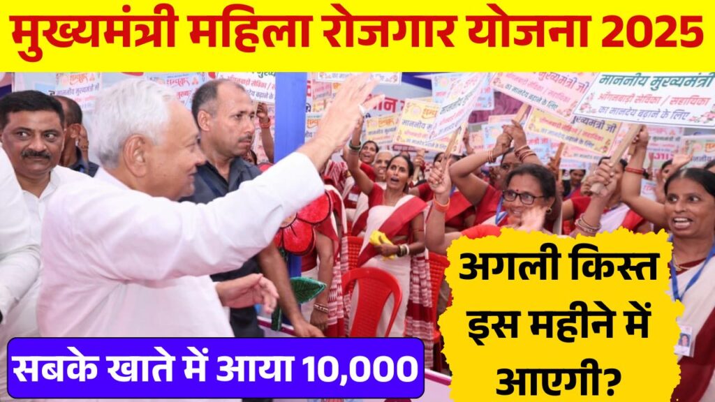 CM Mahila Rojgar Yojana 2025
