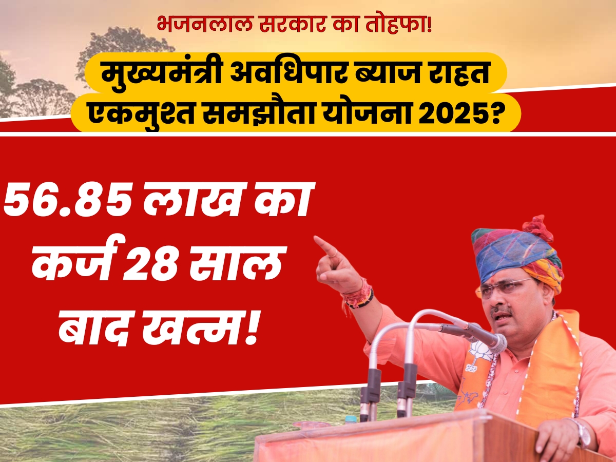 Rajasthan CM Bhajanlal Sharma announces Kisan Loan Interest Relief Scheme 2025-26